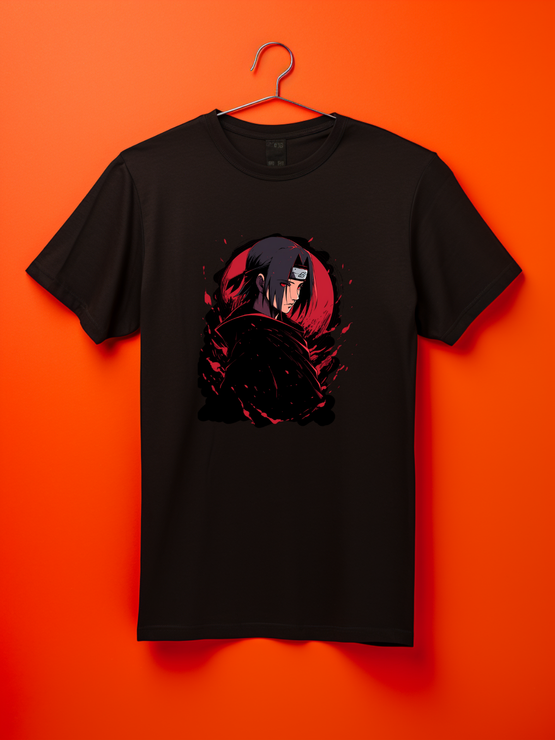 Itachi Black Printed T-Shirt 480