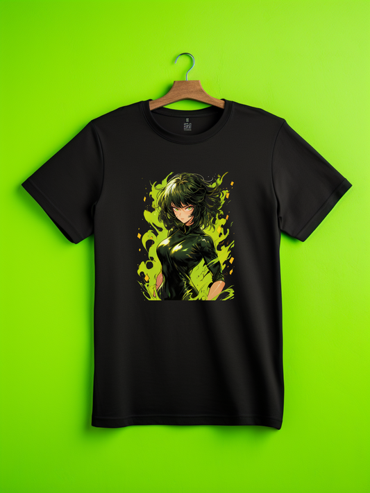 Tatsumaki Black Printed T-Shirt 304