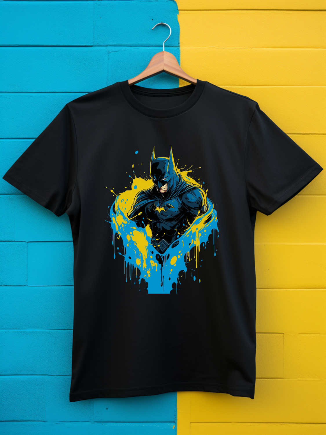 Batman Black Printed T-Shirt 353