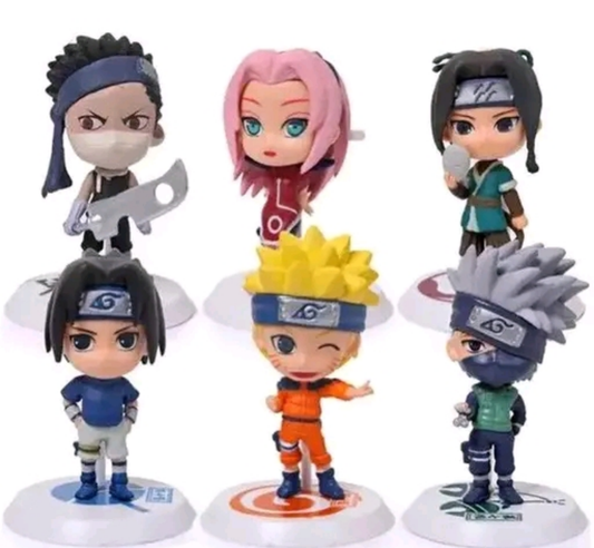 Naruto Toy Set 6 pieces
