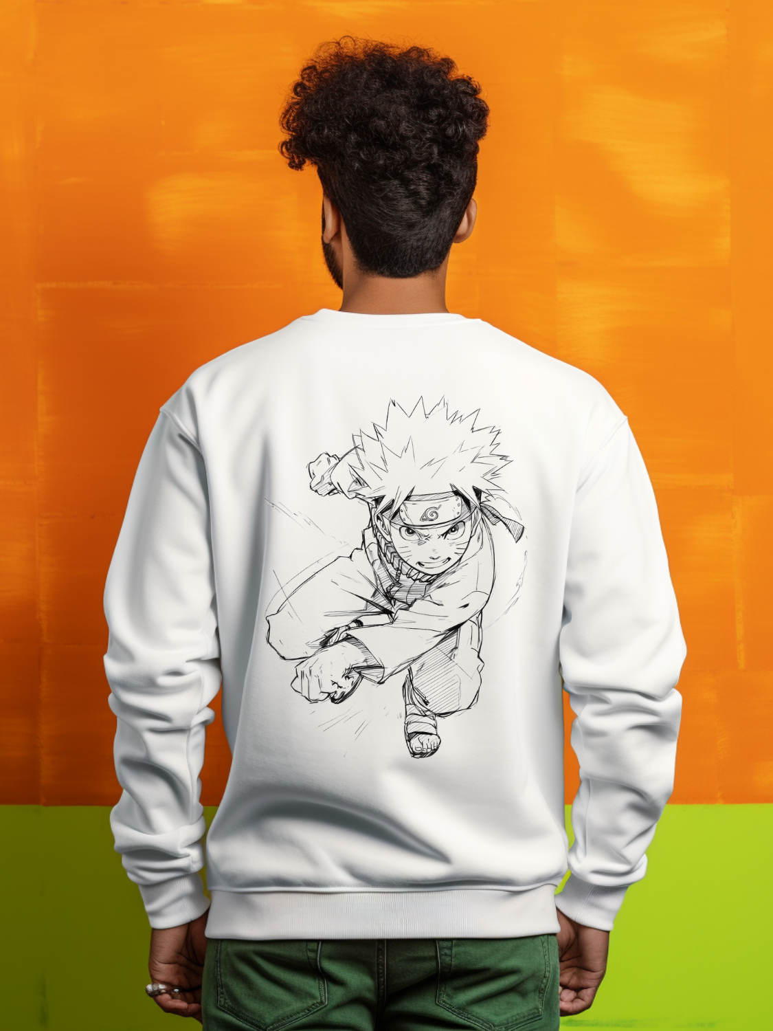 Naruto Sketch Sweatshirt 12