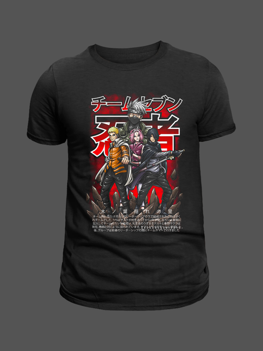 Naruto Premium Oversized T-Shirt Black 4