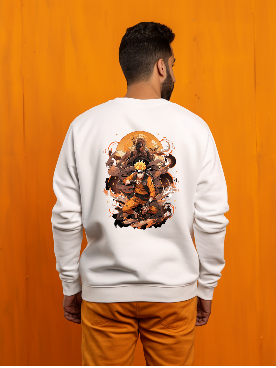 Naruto White Sweatshirt 28