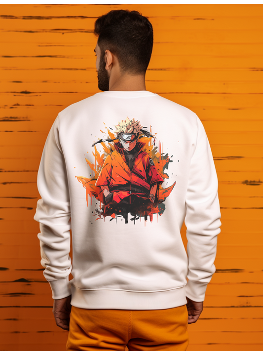 Naruto White Sweatshirt 38