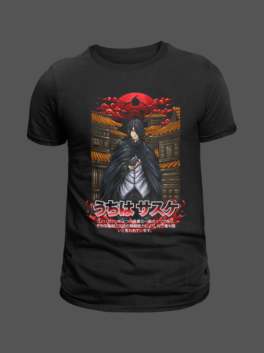 Itachi Premium Oversized T-Shirt Black 5