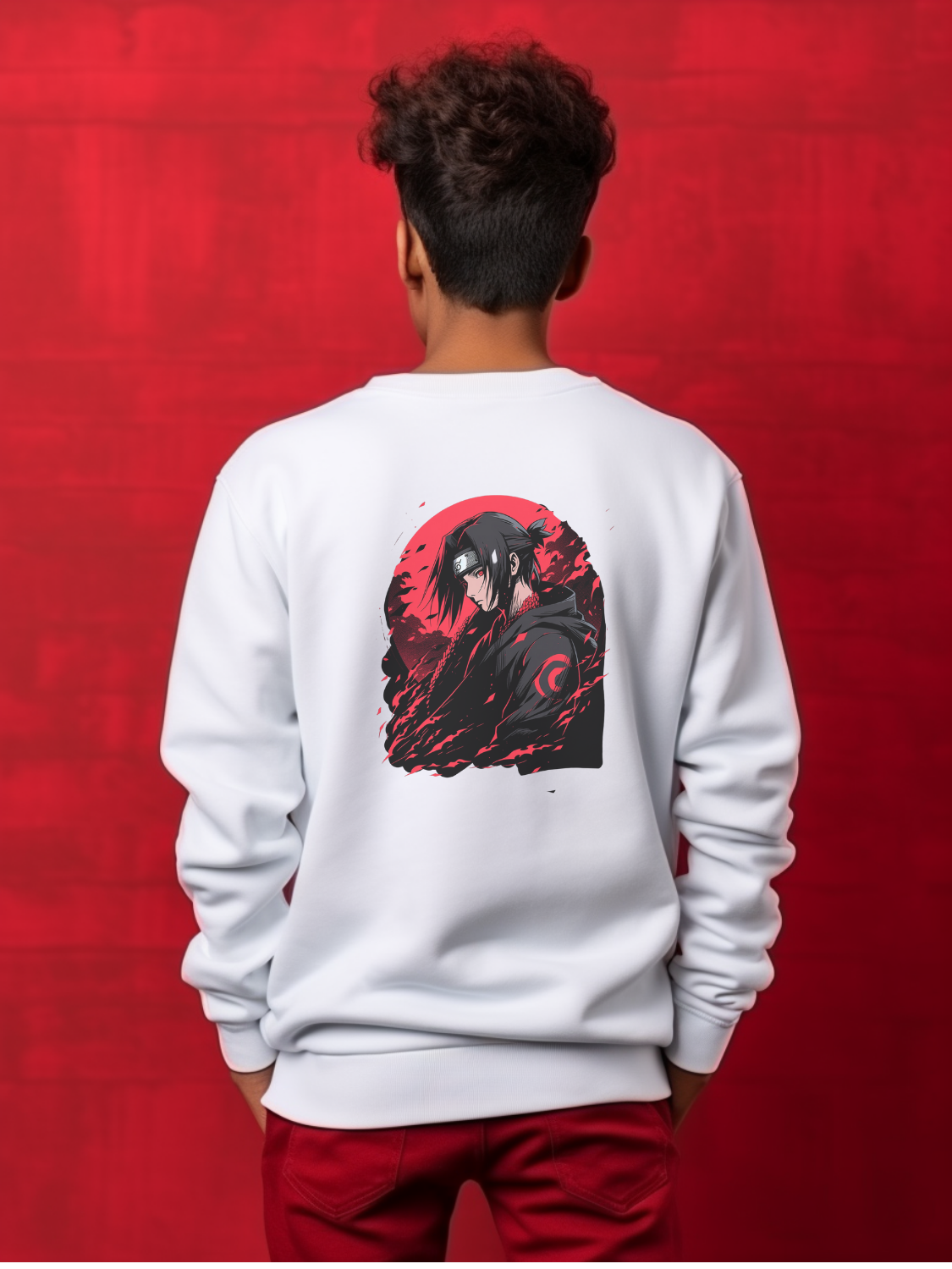 Itachi White Sweatshirt 32