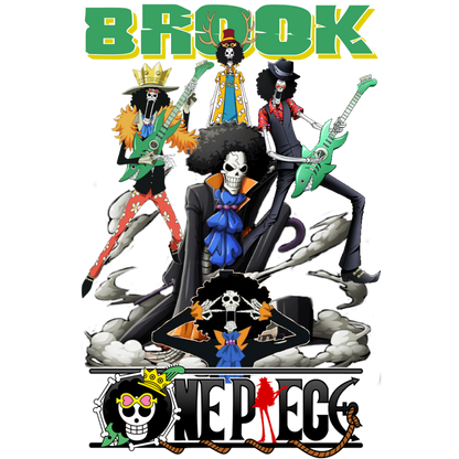 Brook One Piece Premium Oversized T-Shirt Black July'25