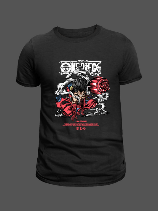 Luffy Premium Oversized T-Shirt Black 1