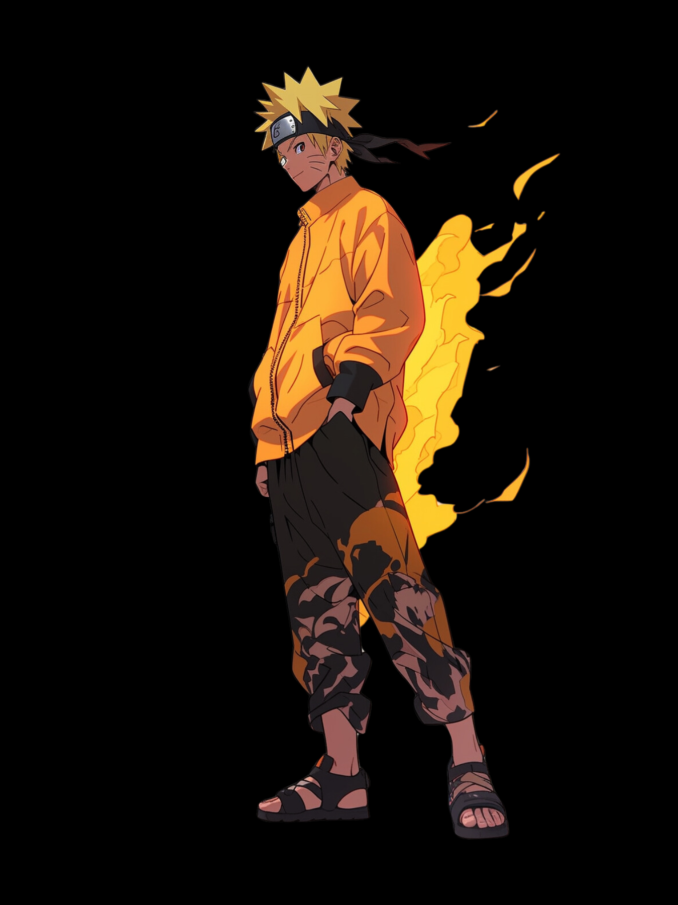 Naruto Back Print Hoodie #15