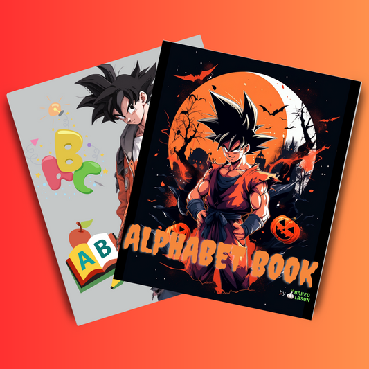 Alphabets with Goku Book