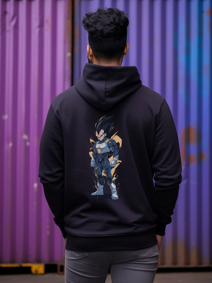 Vegeta Back Print Hoodie #29