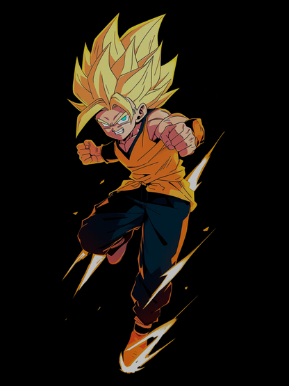 Goku Back Print Hoodie #30