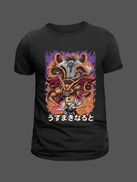 Minato Premium Oversized T-Shirt Black 1