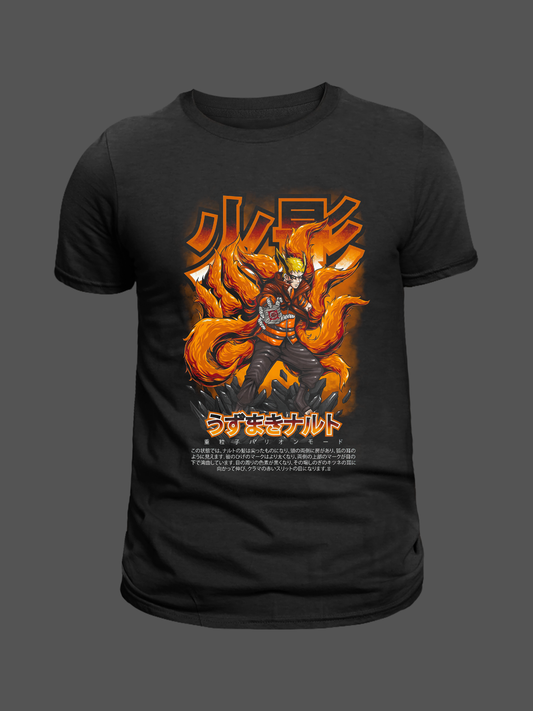 Naruto Premium Oversized T-Shirt Black 14