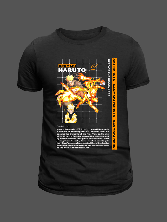 Naruto Premium Oversized T-Shirt Black 11