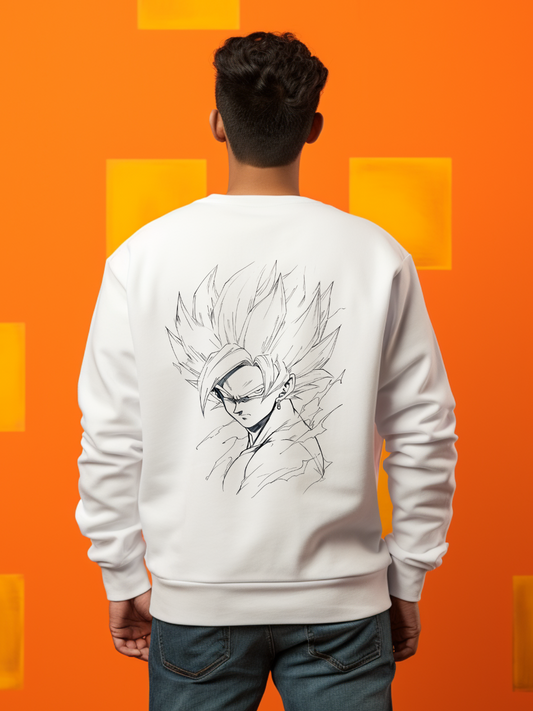 Goku Sketch Sweatshirt 10