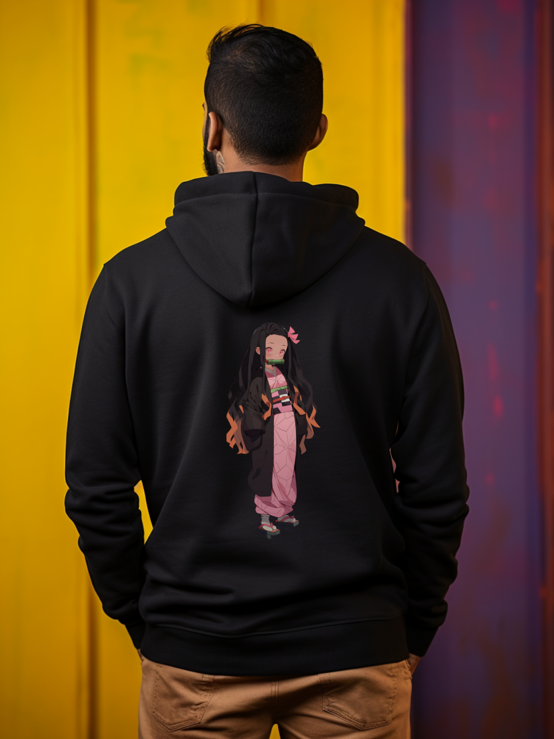 Nezuko Back Print Hoodie #25