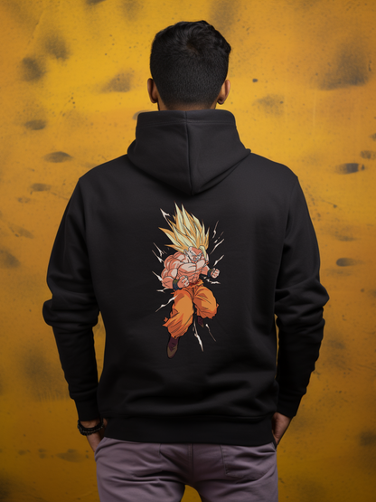 Goku Back Print Hoodie #24