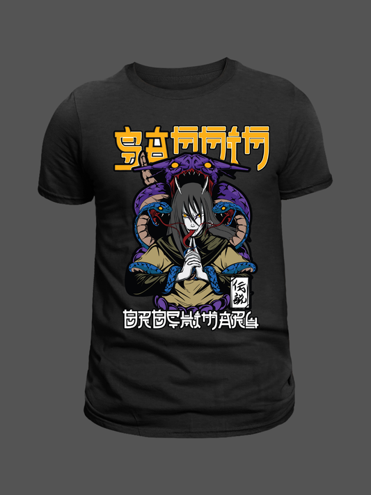 Orichimaru Premium Oversized T-Shirt Black 1