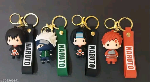 Naruto Keychains Set of 4