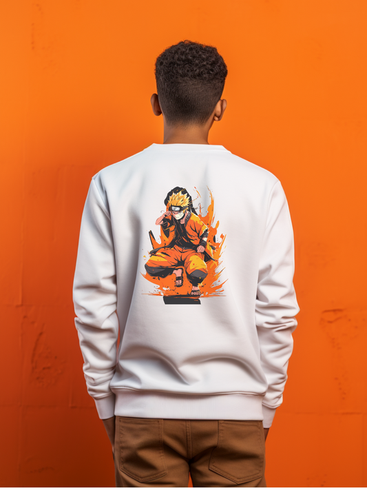 Naruto White Sweatshirt 14