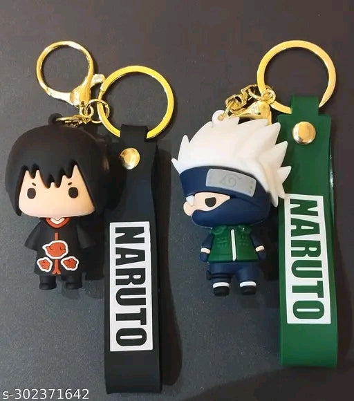 Itachi and Kakashi Keychains Set of 2