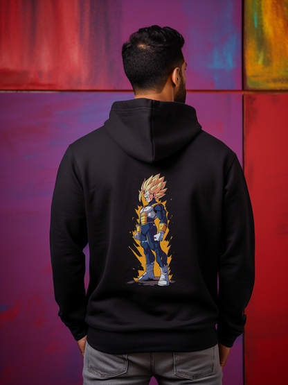 Vegeta Back Print Hoodie #20