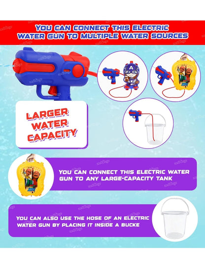 Captain America Electric Pichkari (Premium) with Water Tank