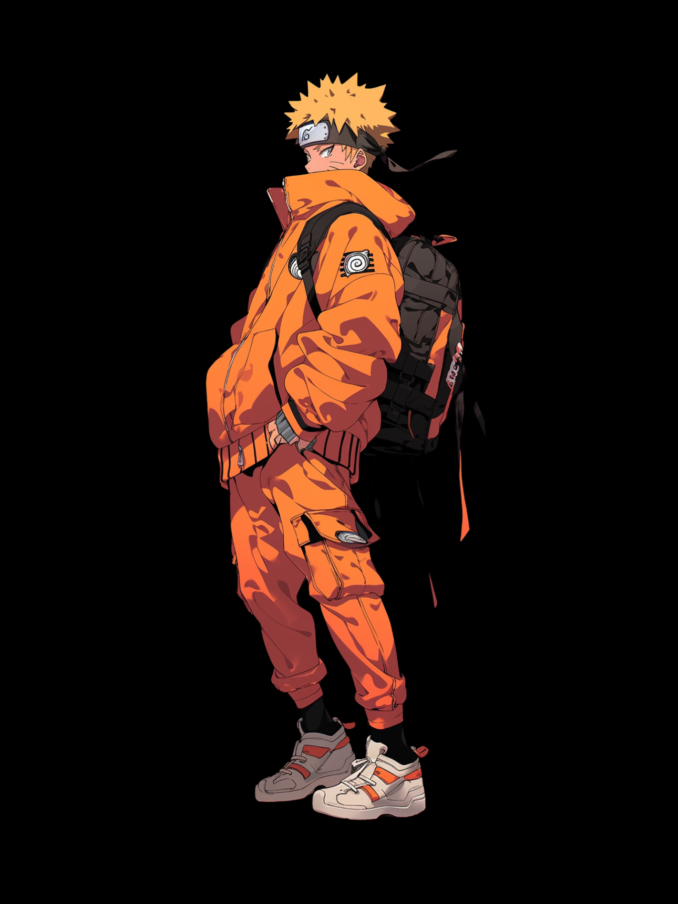 Naruto Back Print Hoodie #12