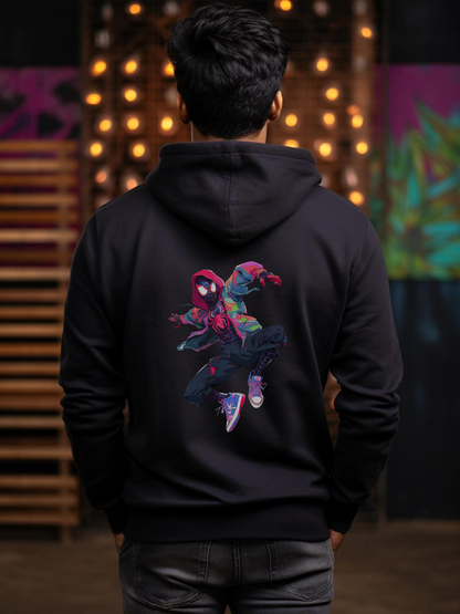 Spiderman Back Print Hoodie #37