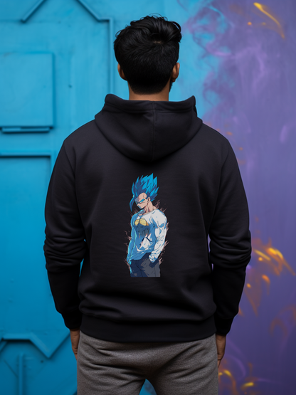 Vegeta Back Print Hoodie #3