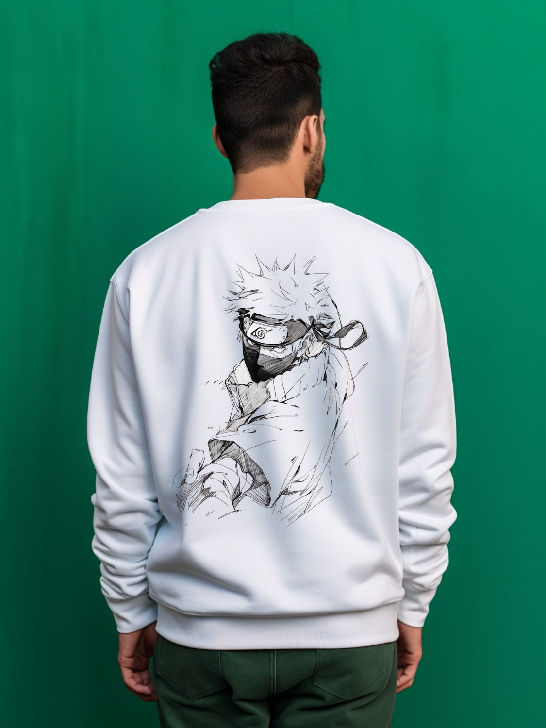 Kakashi Sketch Sweatshirt 14