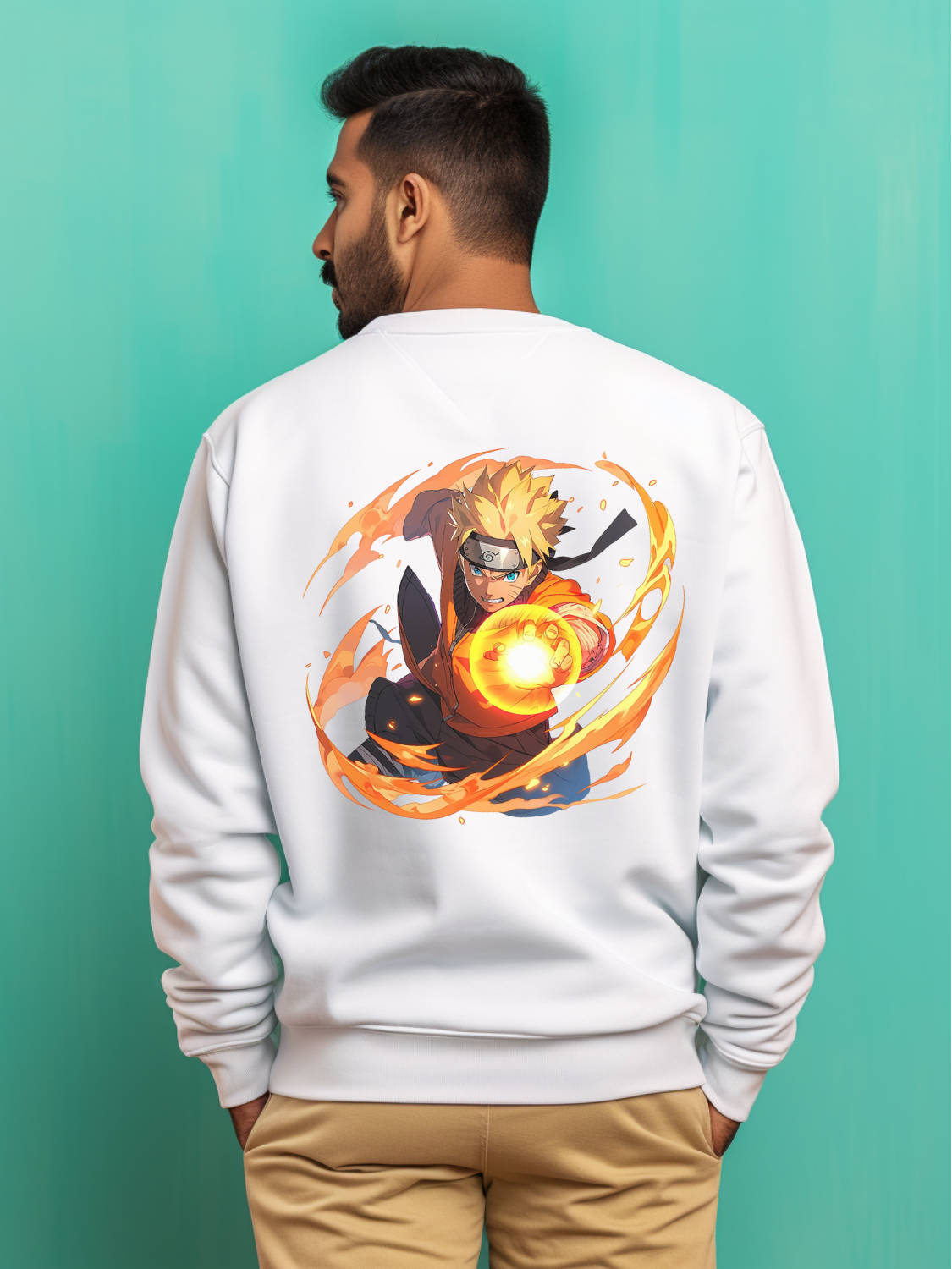 Naruto White Sweatshirt 45