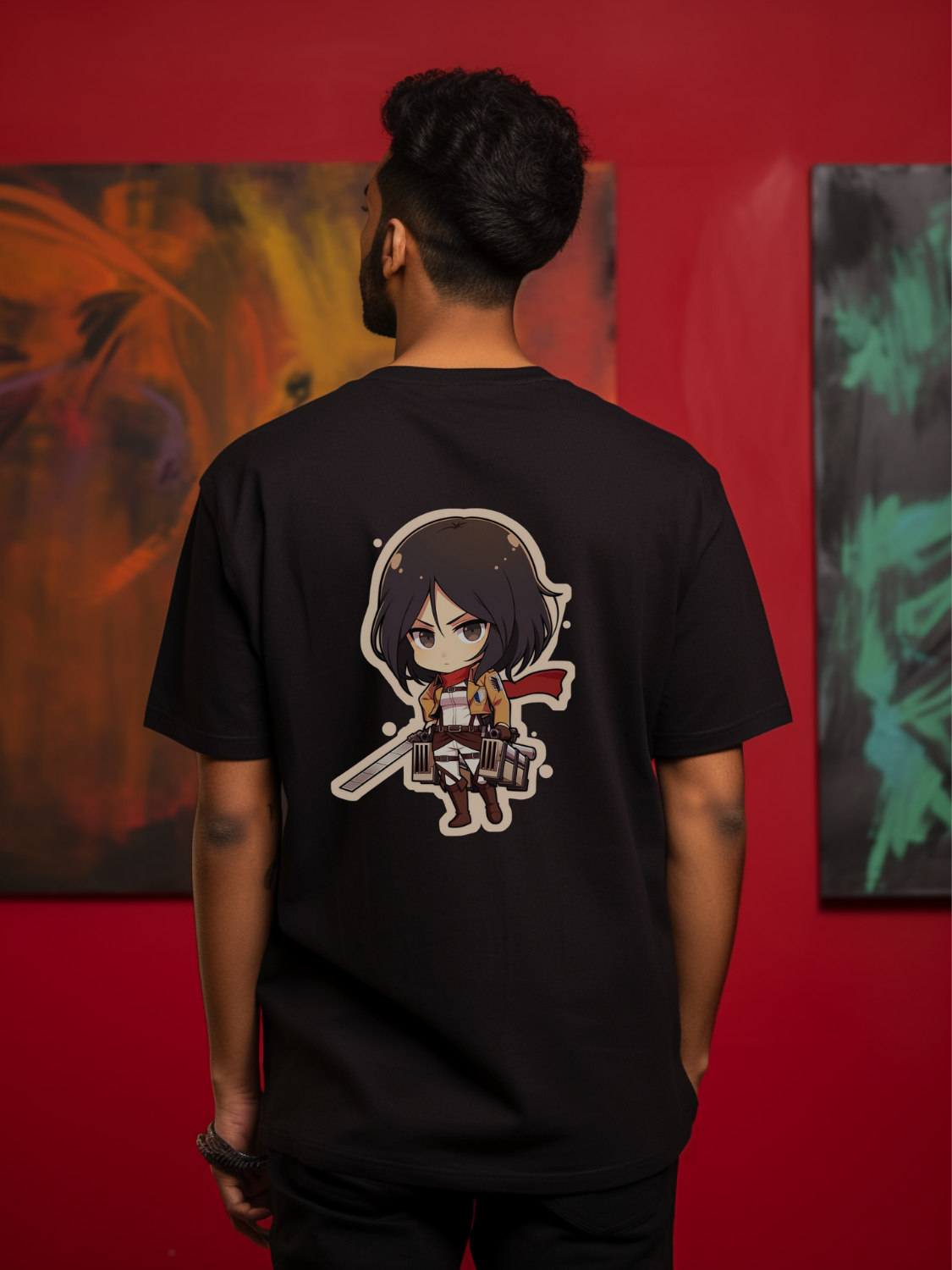 Mikasa Oversized T-Shirt 12