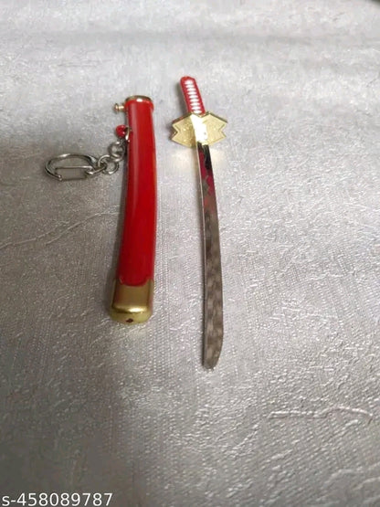 Katana Keychain Red
