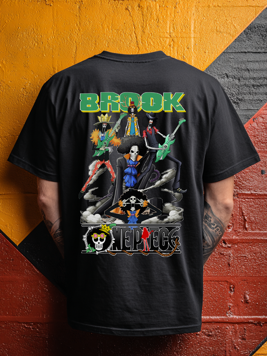 Brook One Piece Premium Oversized T-Shirt Black July'25