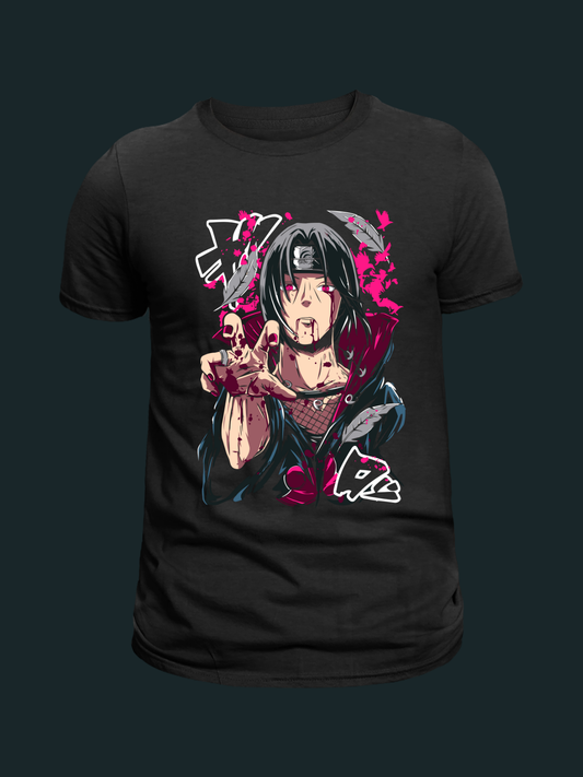 Itachi Premium Oversized T-Shirt Black 3