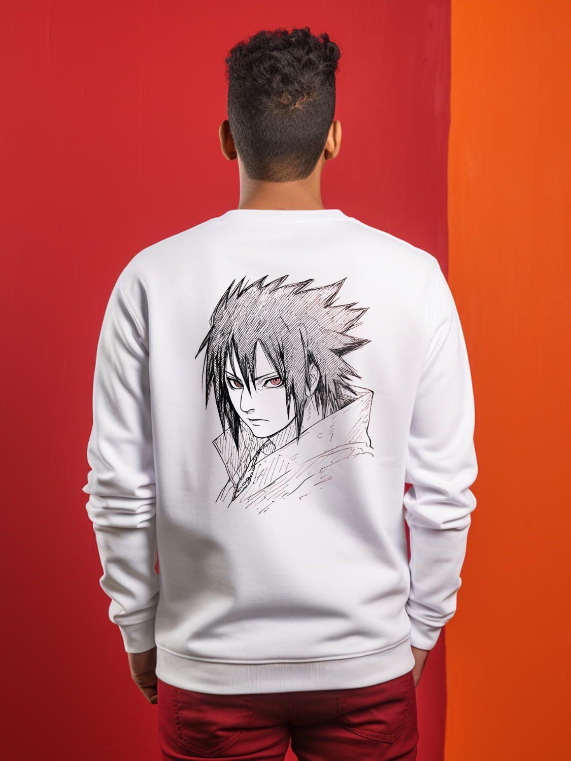 Sasuke Sketch Sweatshirt 3