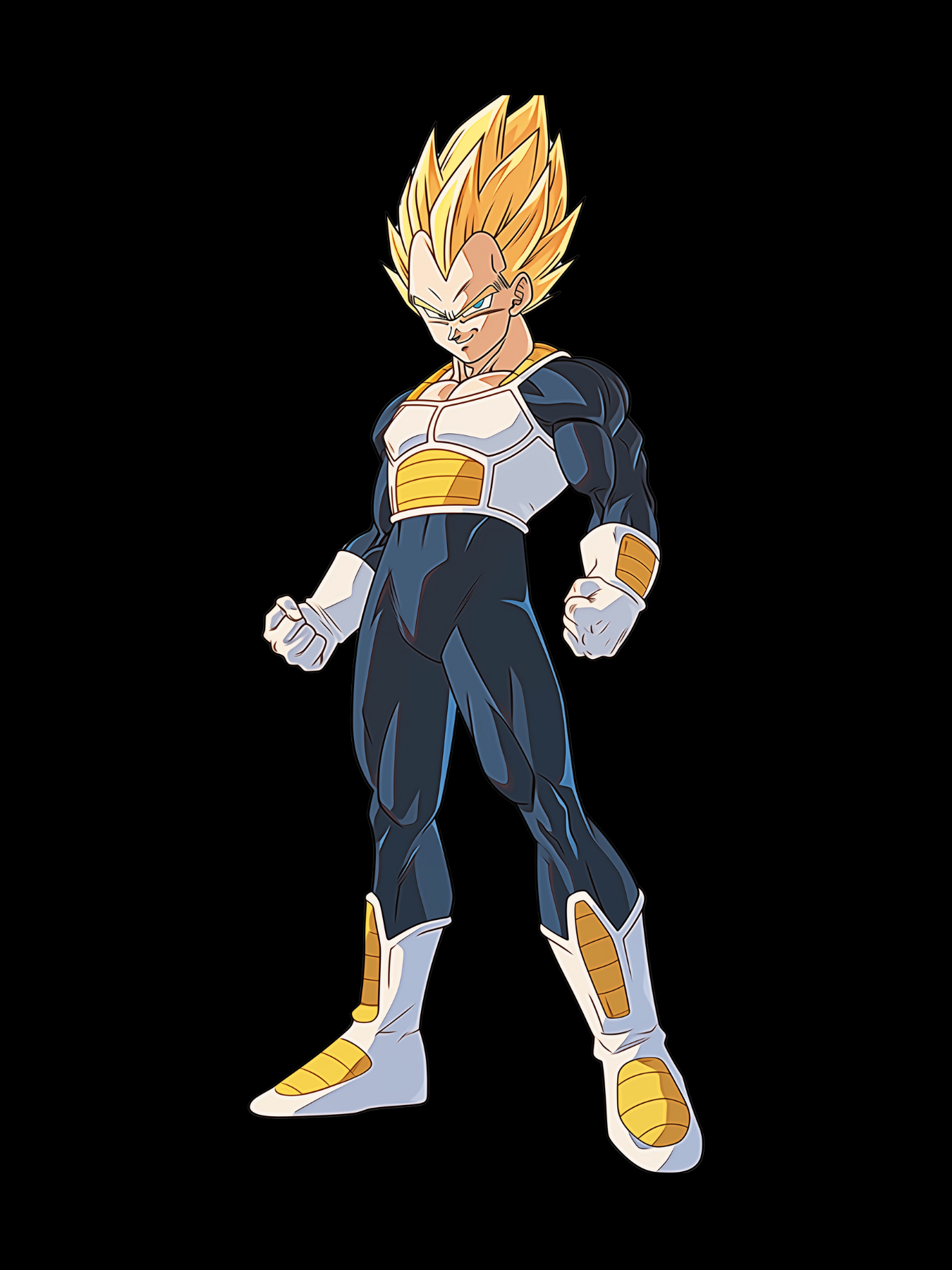 Vegeta Back Print Hoodie #22