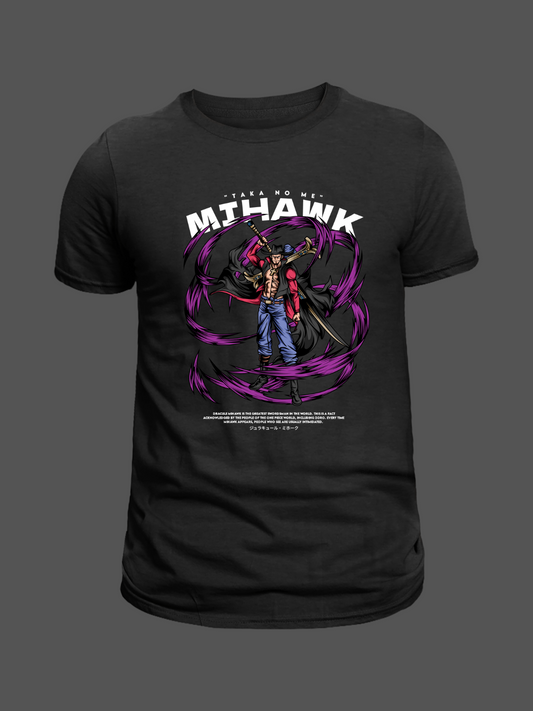 Mihawk Premium Oversized T-Shirt Black 1